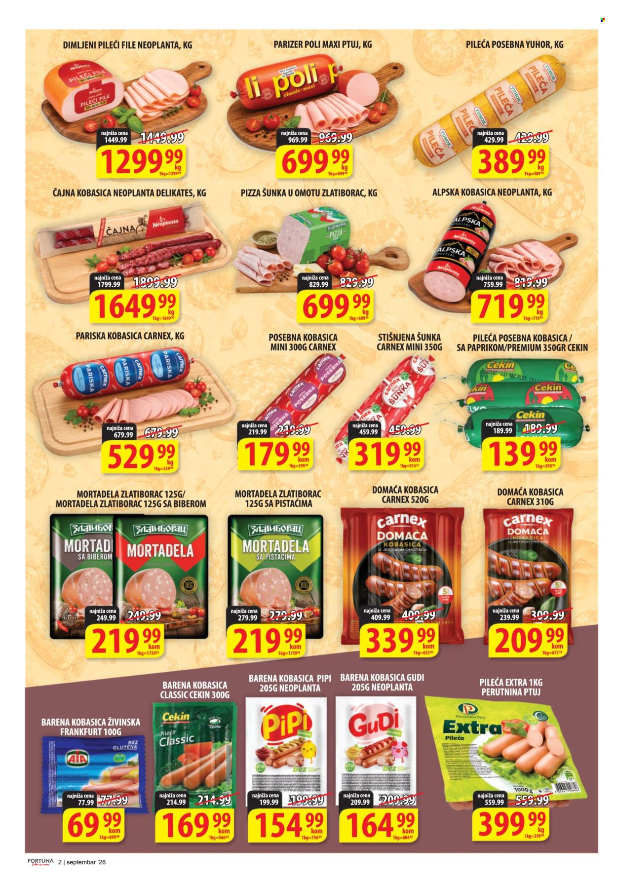 Fortuna Market katalog - 11.09.2026 - 29.09.2026. Stranica 2