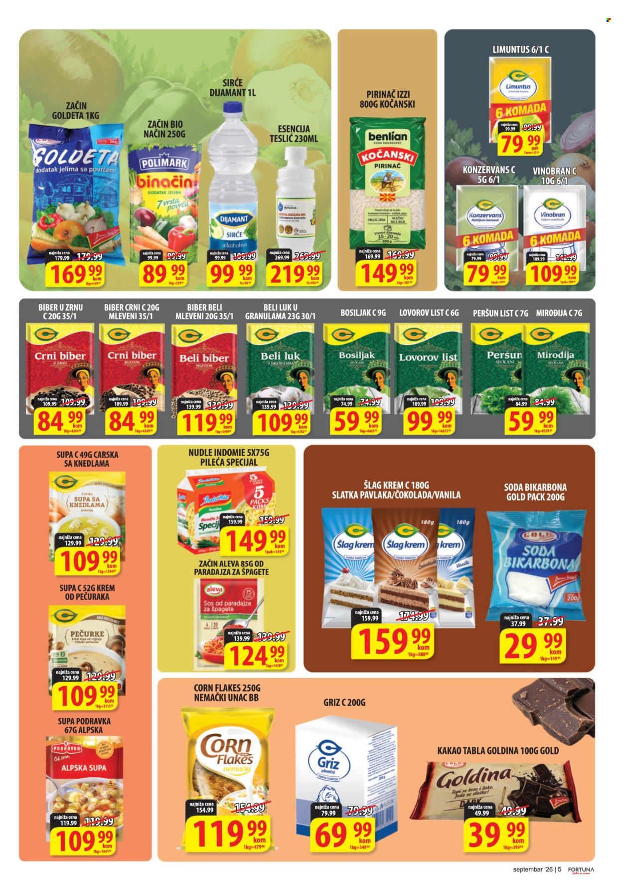Fortuna Market katalog - 11.09.2026 - 29.09.2026. Stranica 5