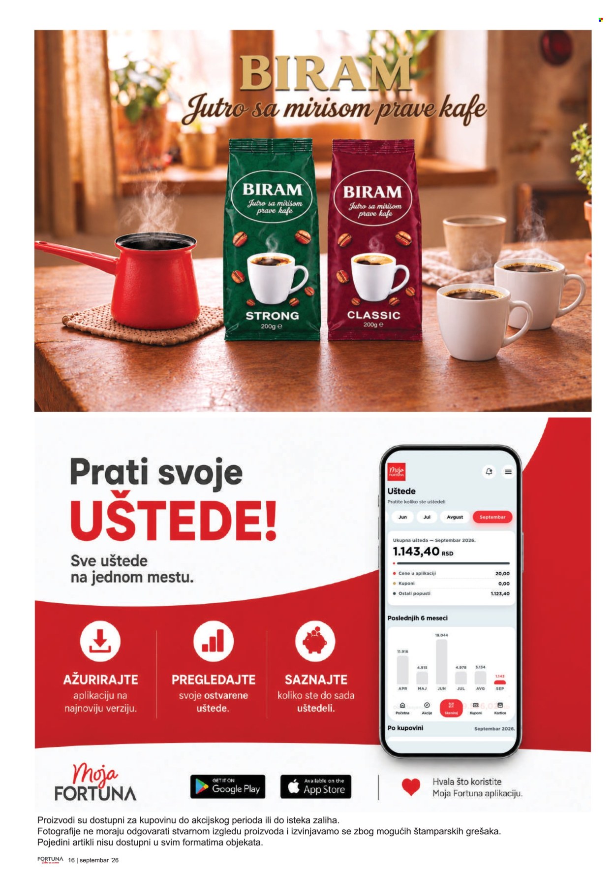 Fortuna Market katalog - 11.09.2026 - 29.09.2026. Stranica 16