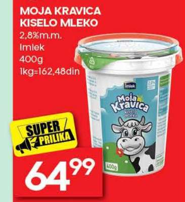 MOJA KRAVICA KISELO MLEKO