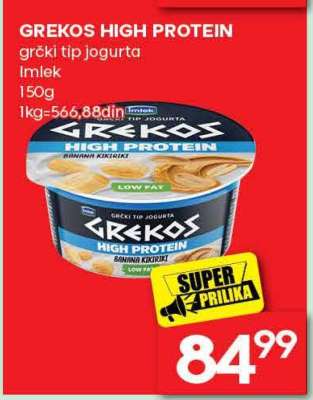 GREKOS HIGH PROTEIN