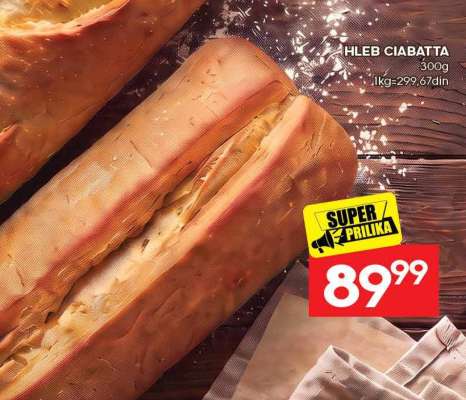 HLEB CIABATTA