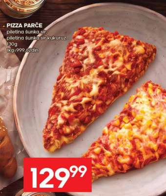 PIZZA PARČE