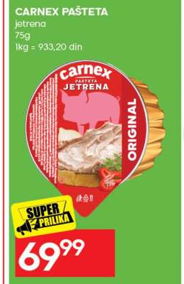 CARNEX PAŠTETA