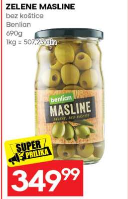 ZELENE MASLINE