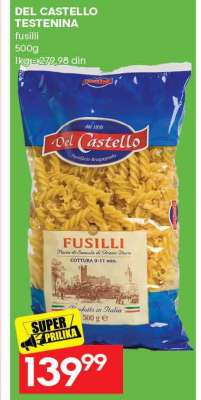 DEL CASTELLO TESTENINA