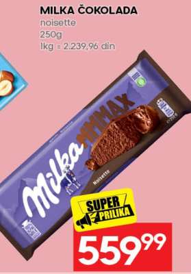 MILKA ČOKOLADA
