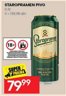 STAROPRAMEN PIVO