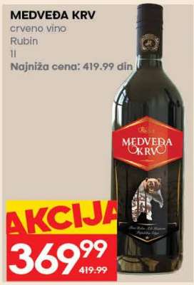 MEDVEĐA KRV