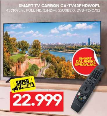 SMART TV CARBON CA-TV43FHDWOFL