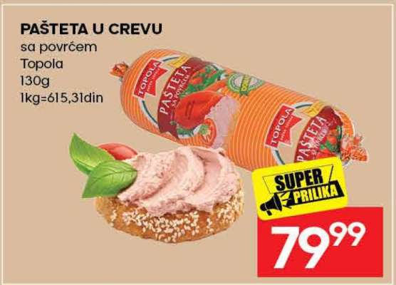 PAŠTETA U CREVU
