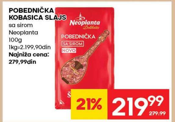 POBEDNIČKA KOBASICA SLAJS
