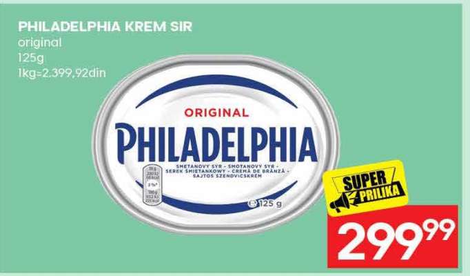 PHILADELPHIA KREM SIR