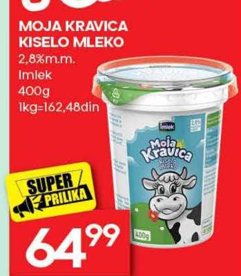 MOJA KRAVICA KISELO MLEKO
