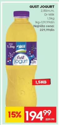 Gust jogurt