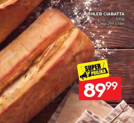 HLEB CIABATTA