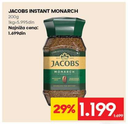JACOBS INSTANT MONARCH