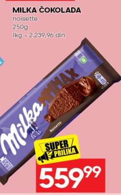 MILKA ČOKOLADA