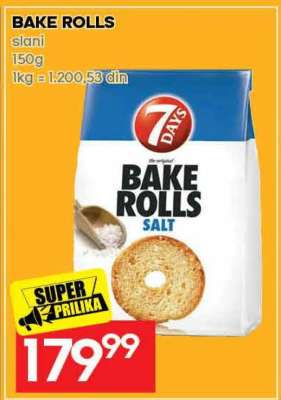 BAKE ROLLS