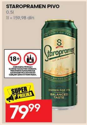 STAROPRAMEN PIVO