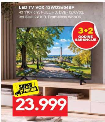 LED TV VOX 43WOS684BF