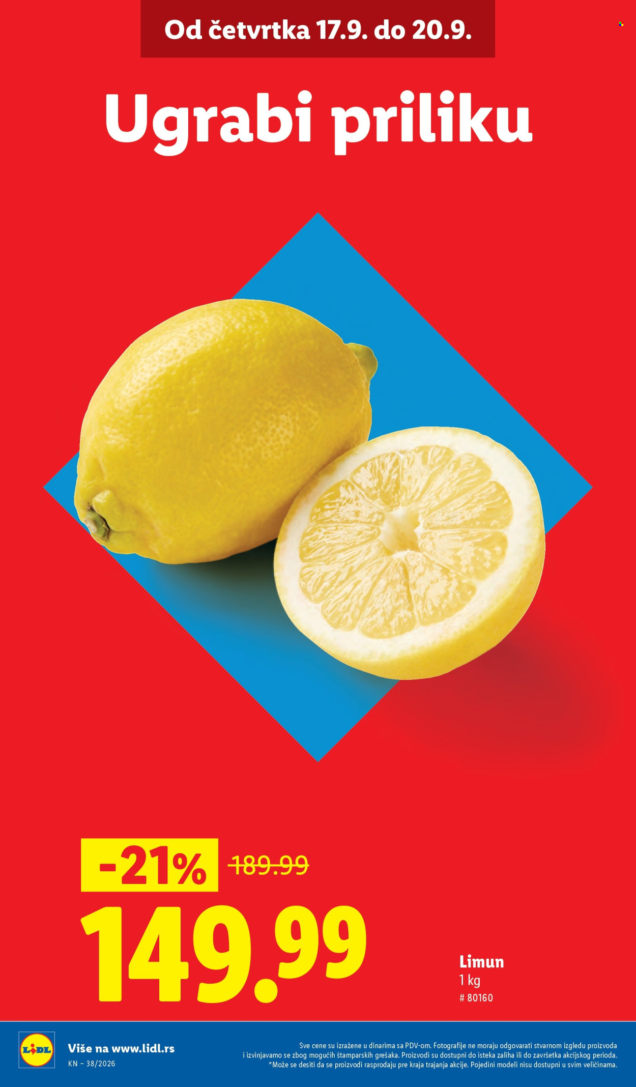 Lidl katalog - 17.09.2026 - 23.09.2026. Stranica 2