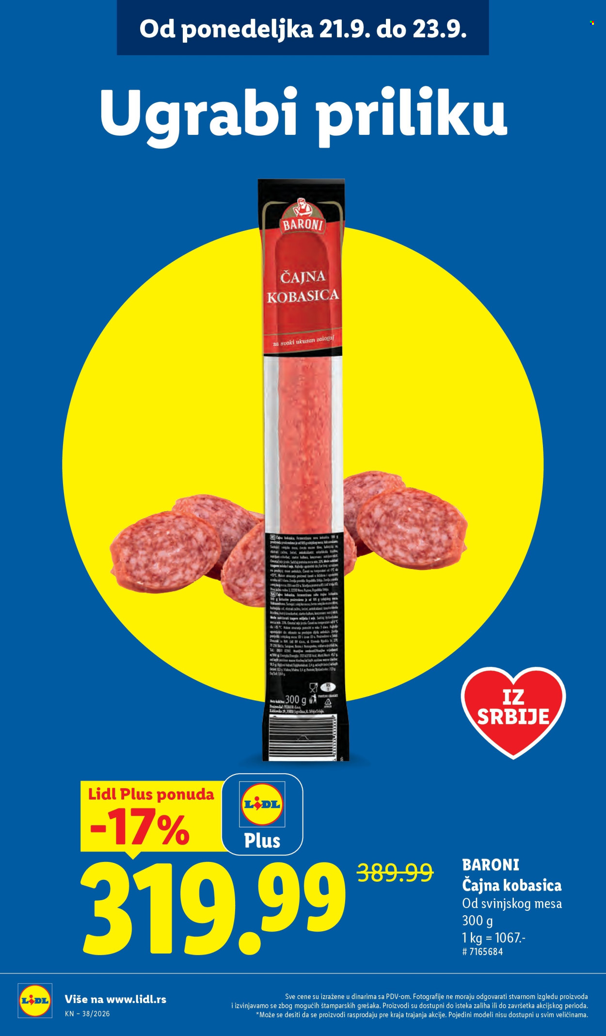 Lidl katalog - 17.09.2026 - 23.09.2026. Stranica 16