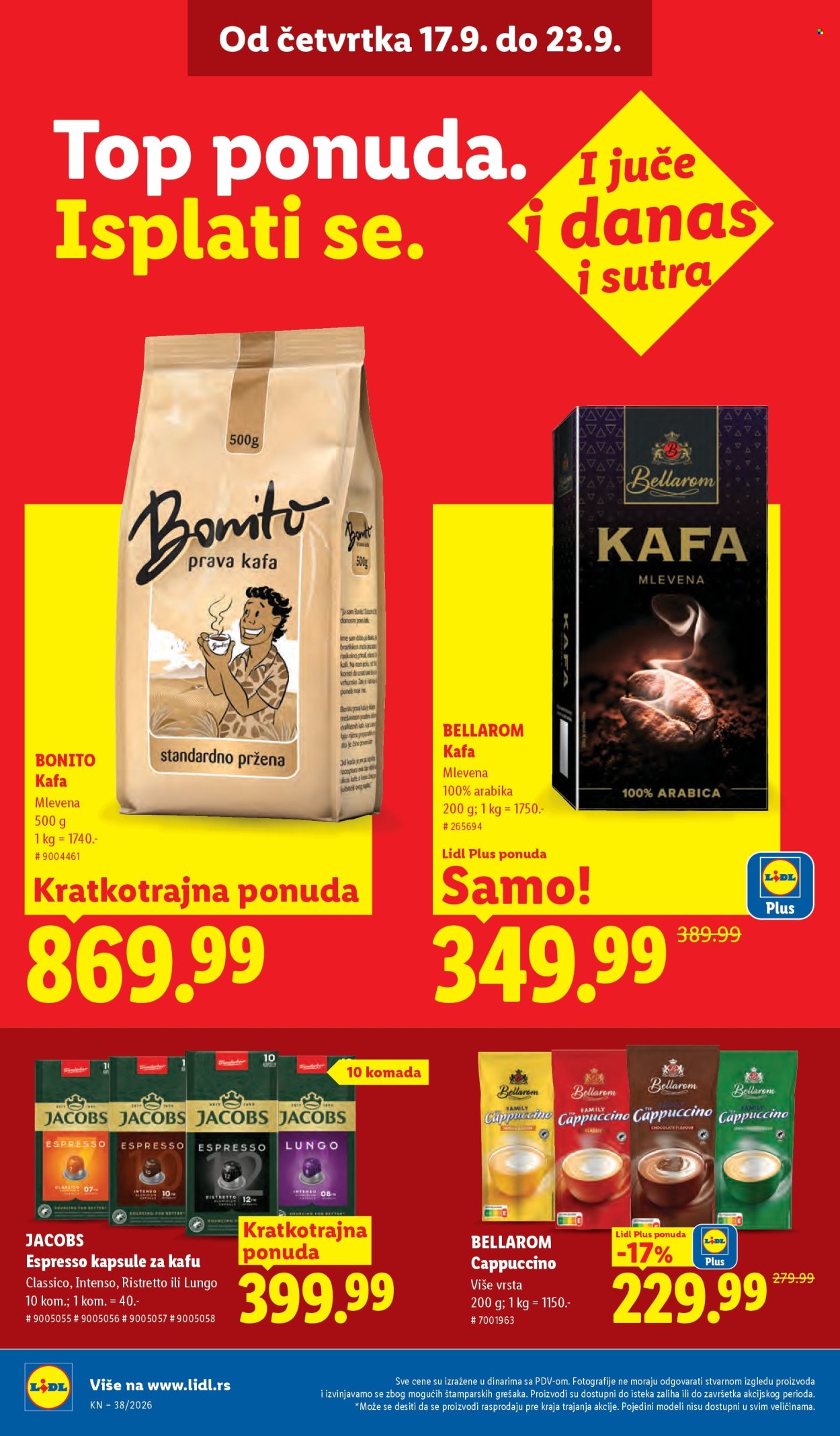 Lidl katalog - 17.09.2026 - 23.09.2026. Stranica 32
