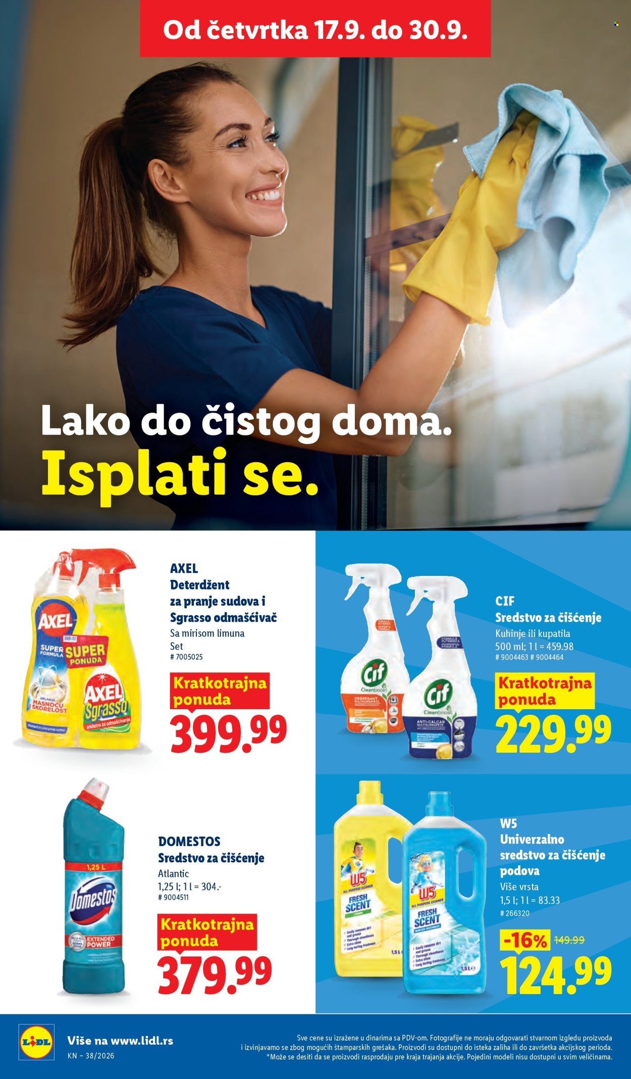 Lidl katalog - 17.09.2026 - 23.09.2026. Stranica 38