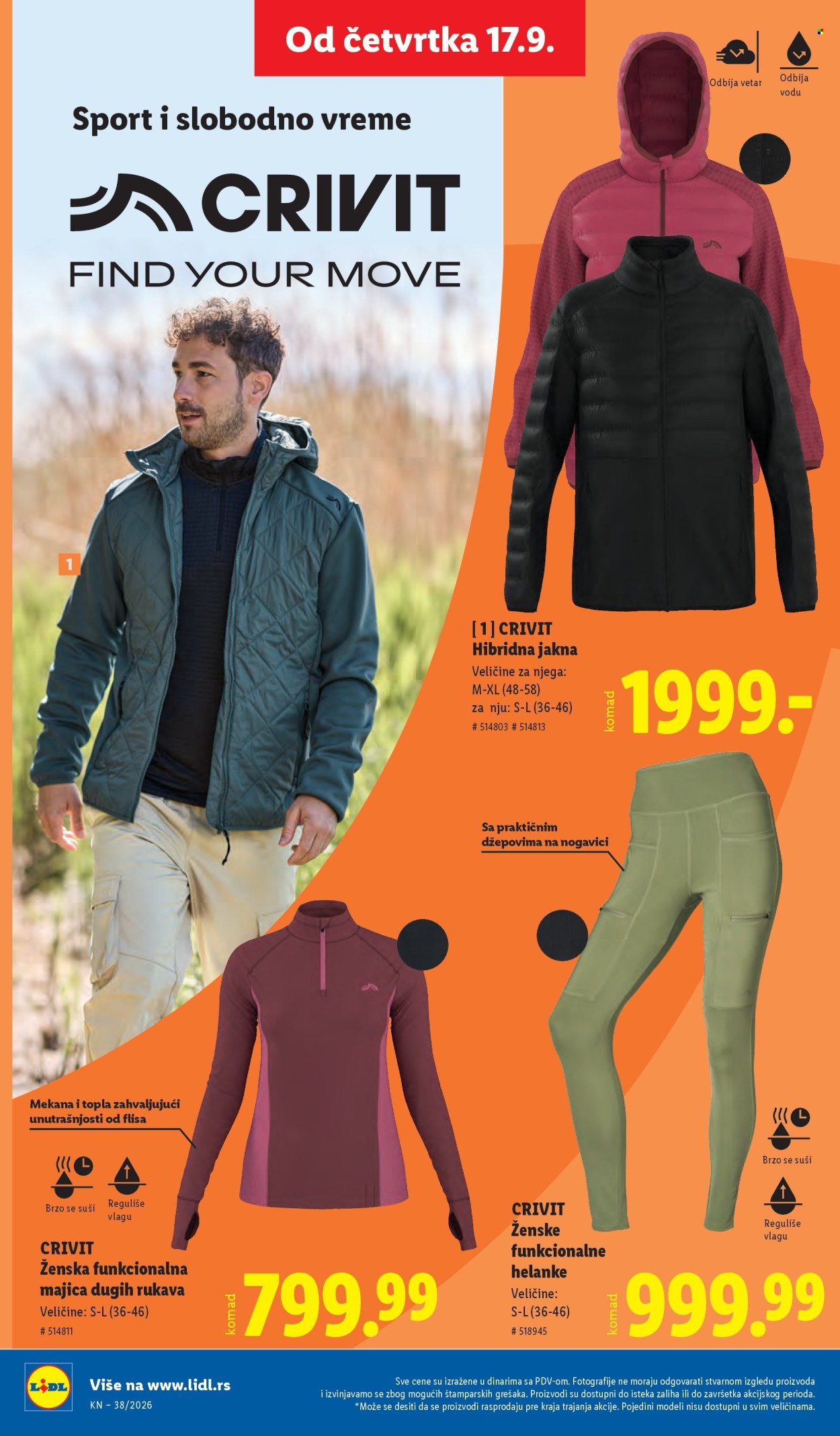 Lidl katalog - 17.09.2026 - 23.09.2026. Stranica 64
