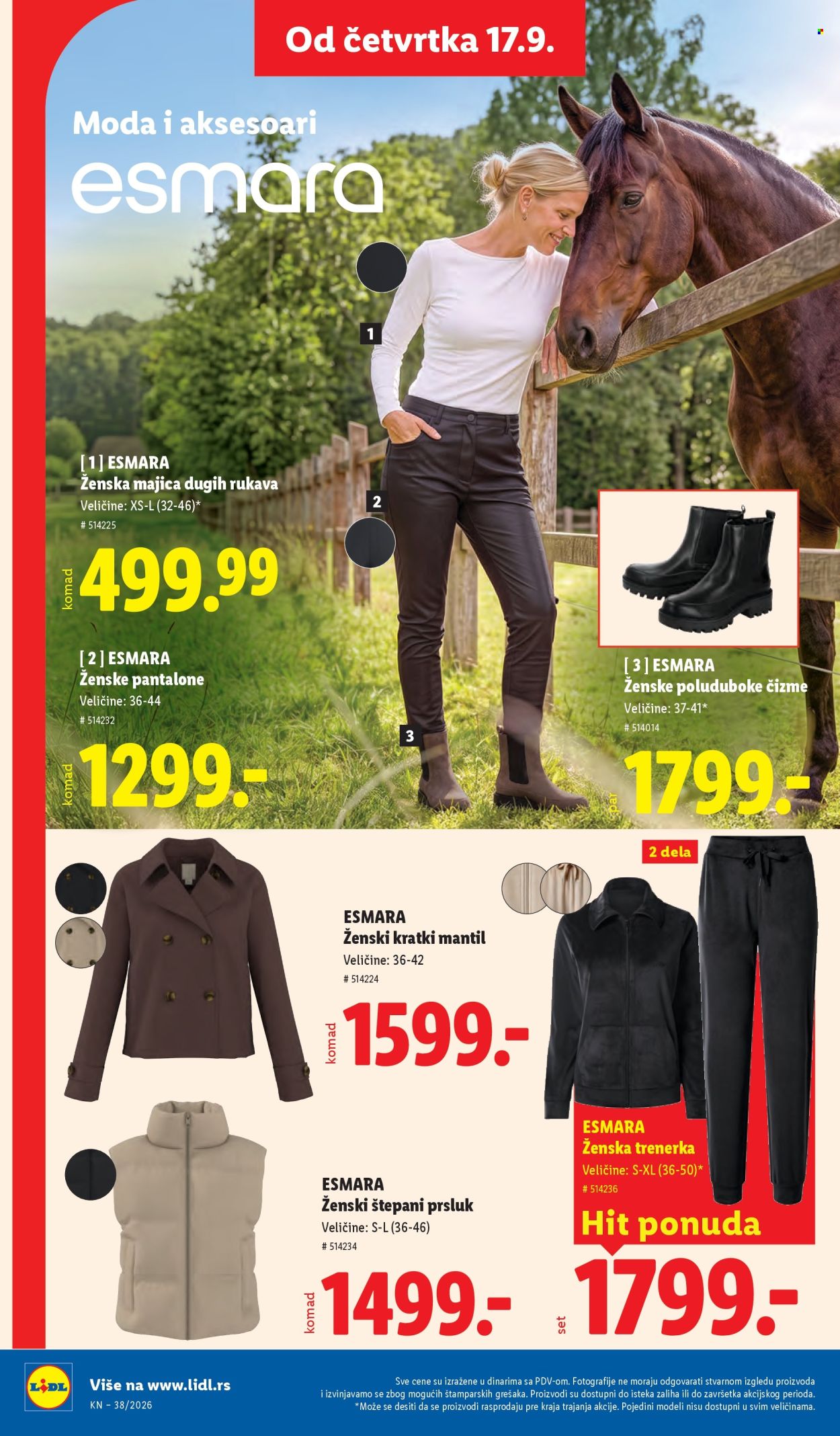 Lidl katalog - 17.09.2026 - 23.09.2026. Stranica 66