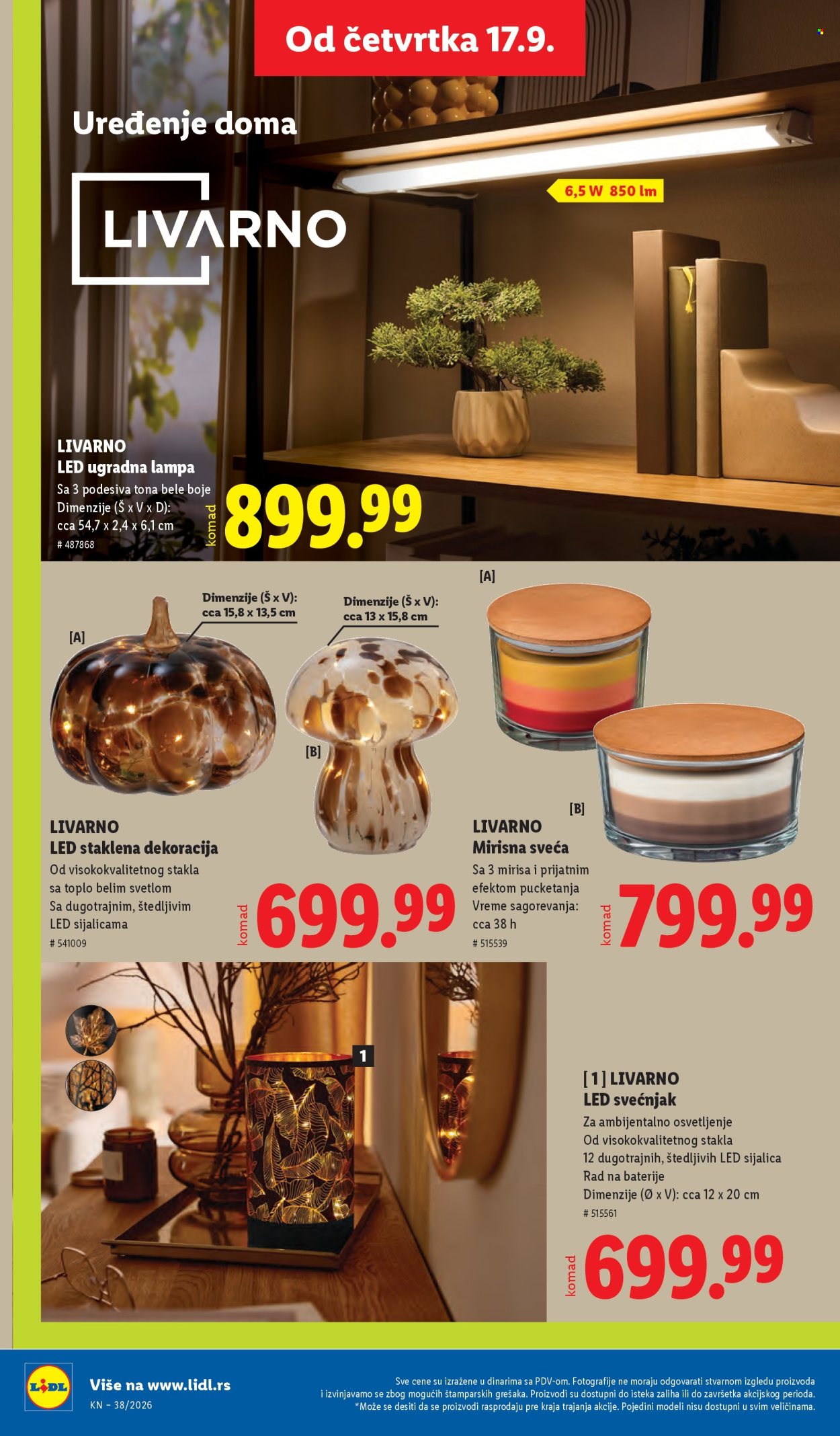 Lidl katalog - 17.09.2026 - 23.09.2026. Stranica 68