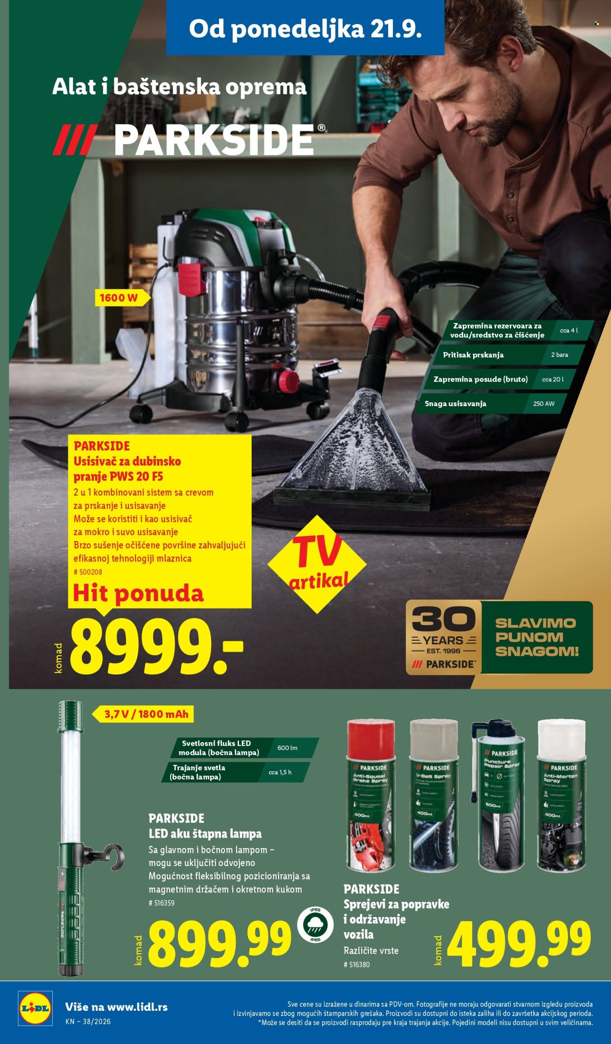 Lidl katalog - 17.09.2026 - 23.09.2026. Stranica 72