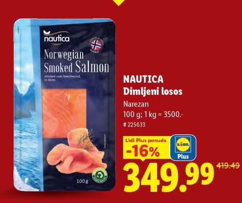 Nautica Dimljeni losos
