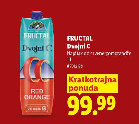 FRUCTAL Dvojni C