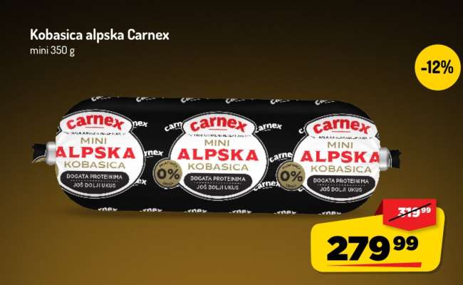 Kobasica alpska Carnex