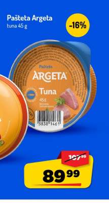 PAŠTETA ARGETA