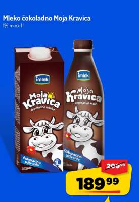 Mleko čokoladno Moja Kravica