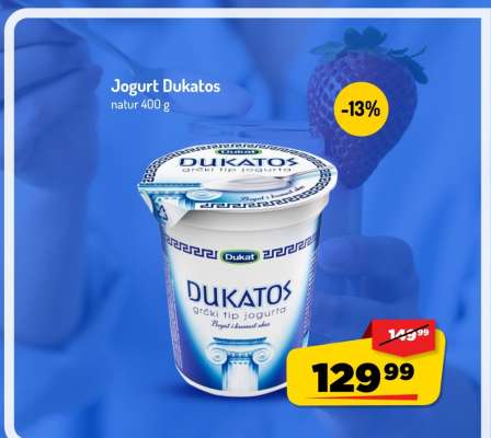 Jogurt Dukatos natur 400 g