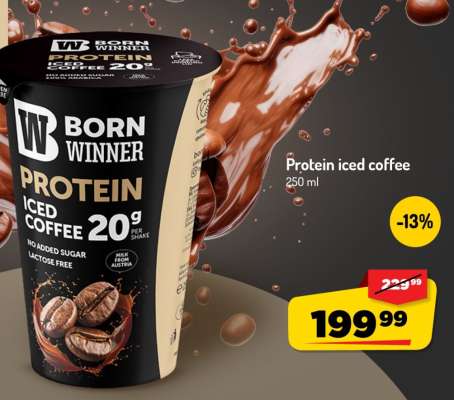 Born Winner Protein Iced Coffee