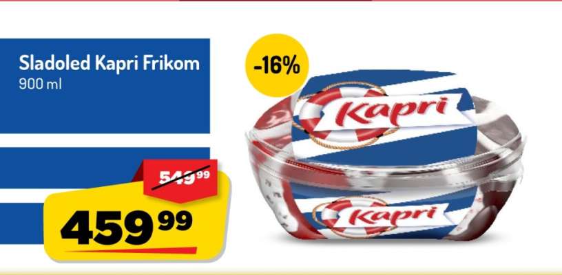 Sladoled Kapri Frikom