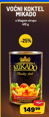 Voćni koktel Mikado