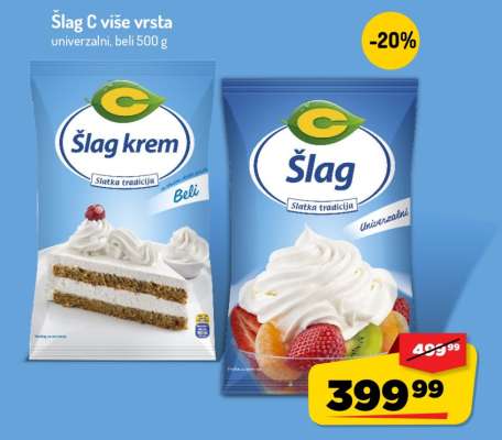 Šlag C više vrsta