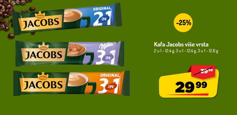 Kafa Jacobs više vrsta