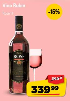 Vino Rubin Rose 1l