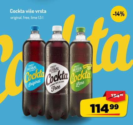 Cockta više vrsta