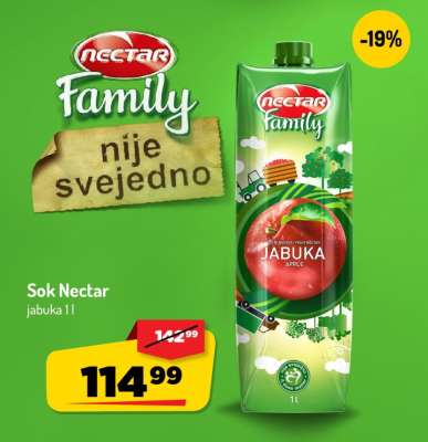 Sok Nectar jabuka 1l