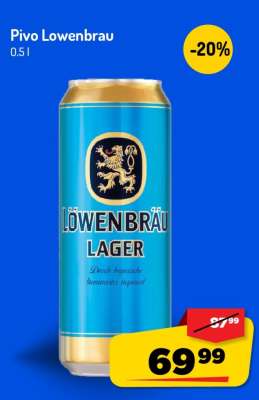 Pivo Lowenbrau 0.5 l