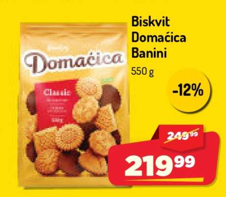 Biskvit Domaćica Banini