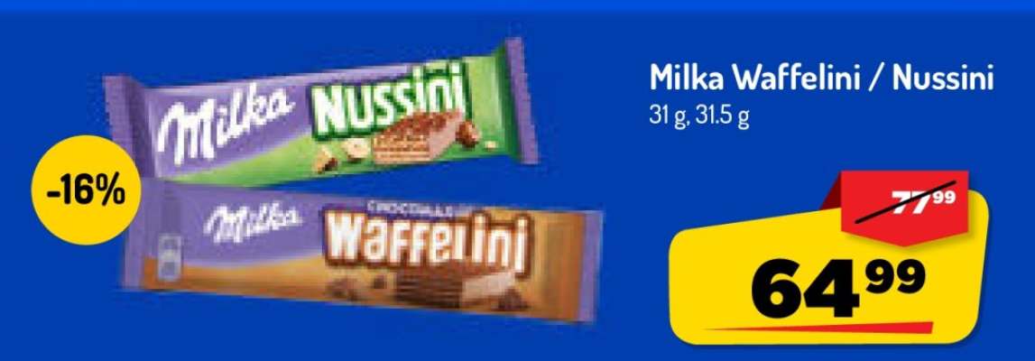 Milka Waffelini / Nussini